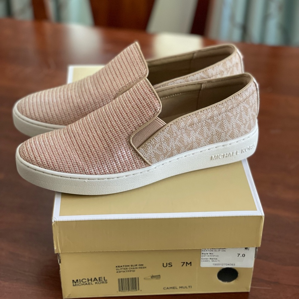 Brand new Michael Kors Keaton Slip On